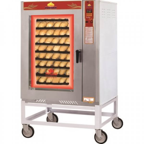 Forno Turbo 10 Esteiras a Gás PRP-10000 G2 Style Progás